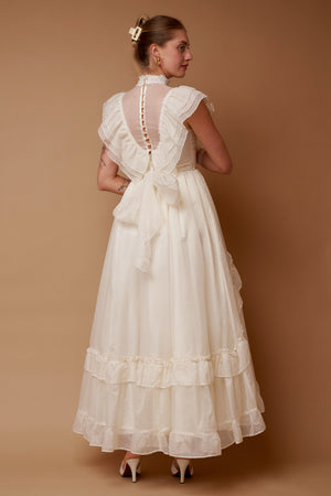 Poppy Ruffle Gown - XS