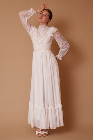 Jennie Lace Gown - XS