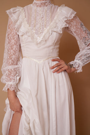 Jennie Lace Gown - XS