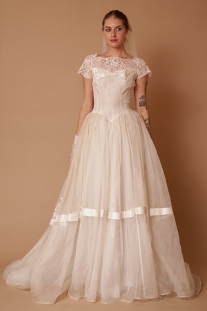 Emilia Silk Gown - S