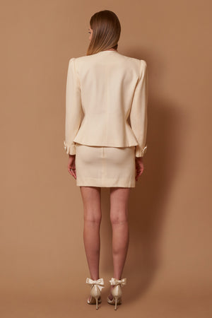 Bow Wool Set - M