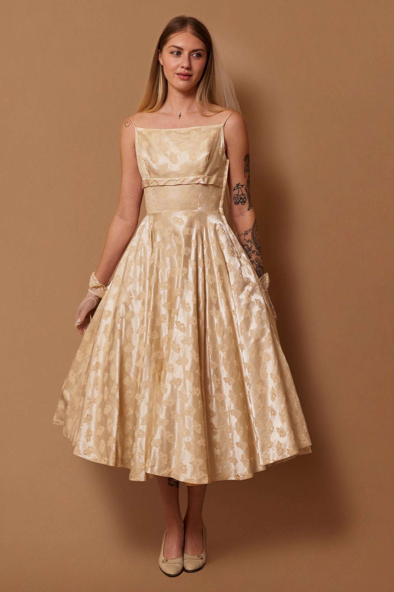 Winona Brocade Gown - S Transplant Vintage Winona Brocade Gown - S Transplant Vintage