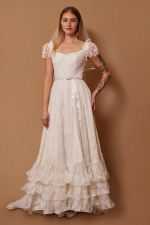 Carmela Lace Gown - S