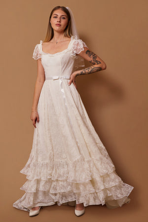 Carmela Lace Gown - S