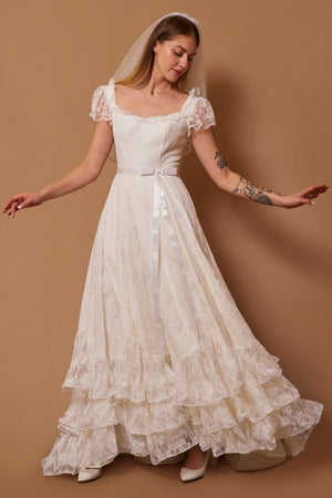 Carmela Lace Gown - S