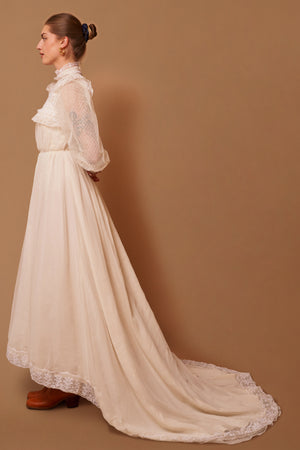 Abbey Lace Gown - S