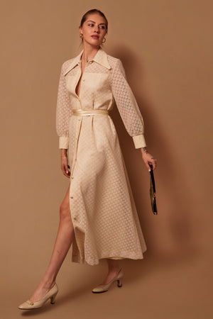 Kimberly Crochet Gown - L