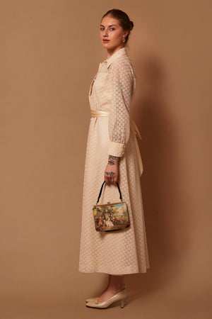 Kimberly Crochet Gown - L