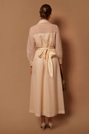 Kimberly Crochet Gown - L