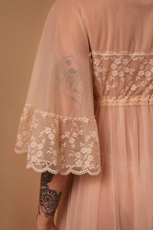 Edith Chiffon Robe - L