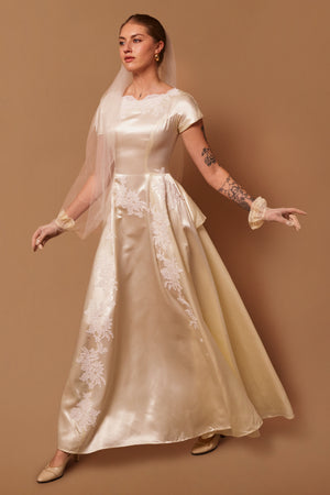 Mabel Satin Gown - XS