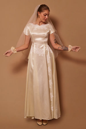 Mabel Satin Gown - XS
