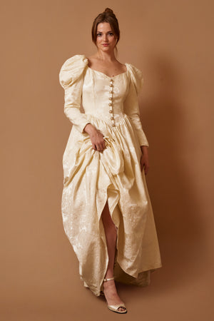 Olivia Brocade Gown - L