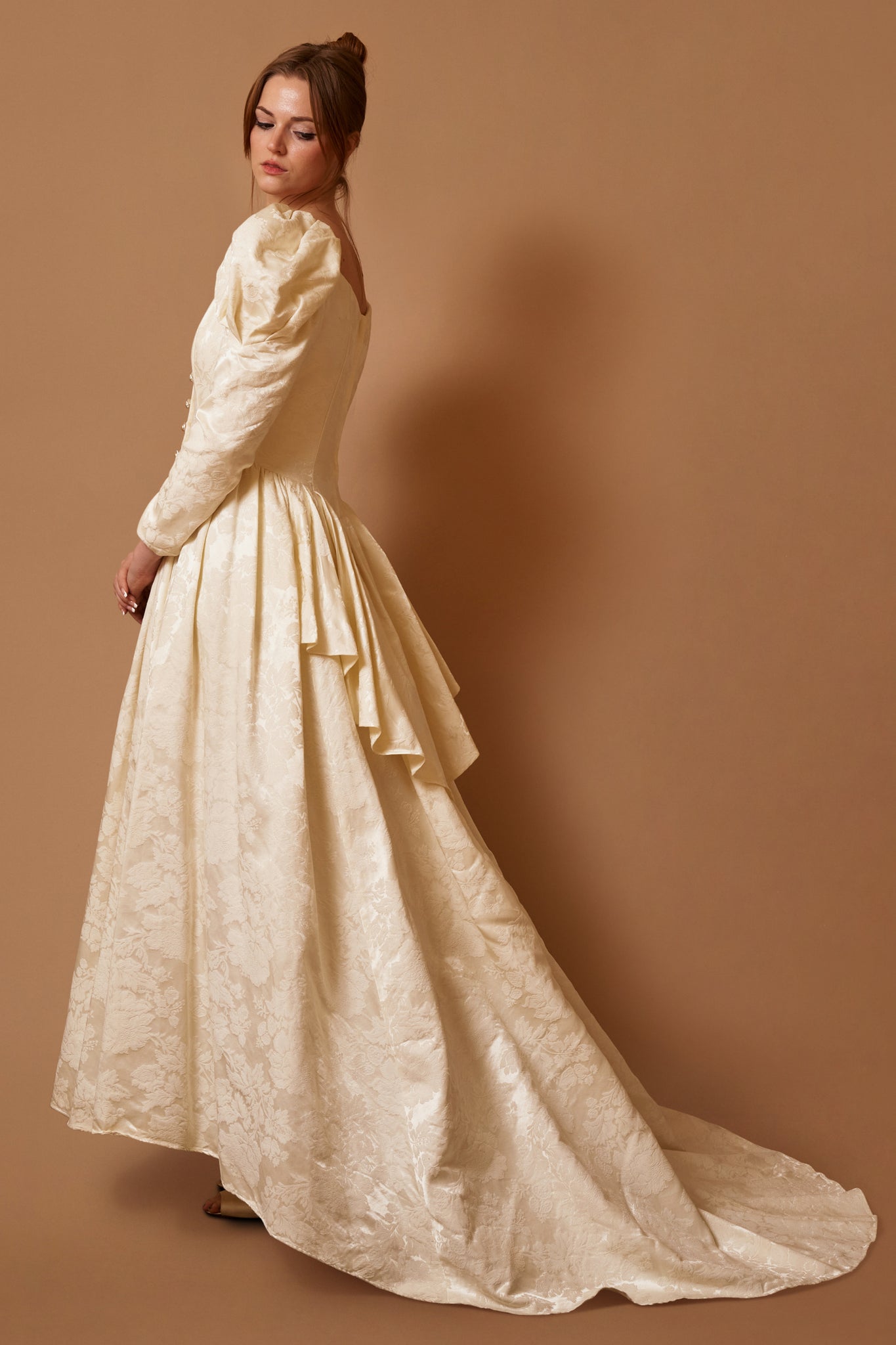 Olivia Brocade Gown - L