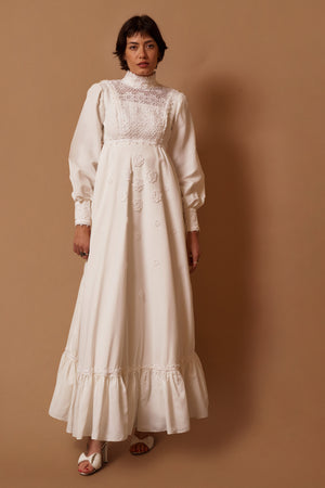 Manon Appliqué Gown - XS