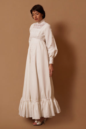 Manon Appliqué Gown - XS