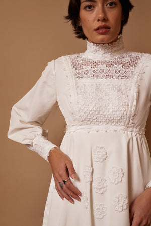 Manon Appliqué Gown - XS