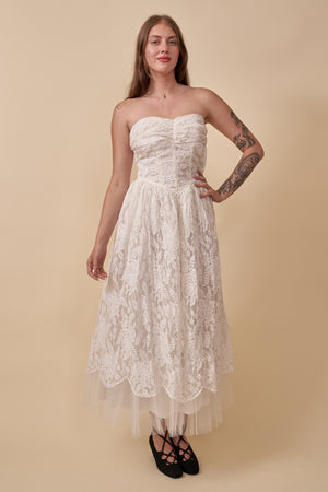 Charlotte Lace Gown - XS