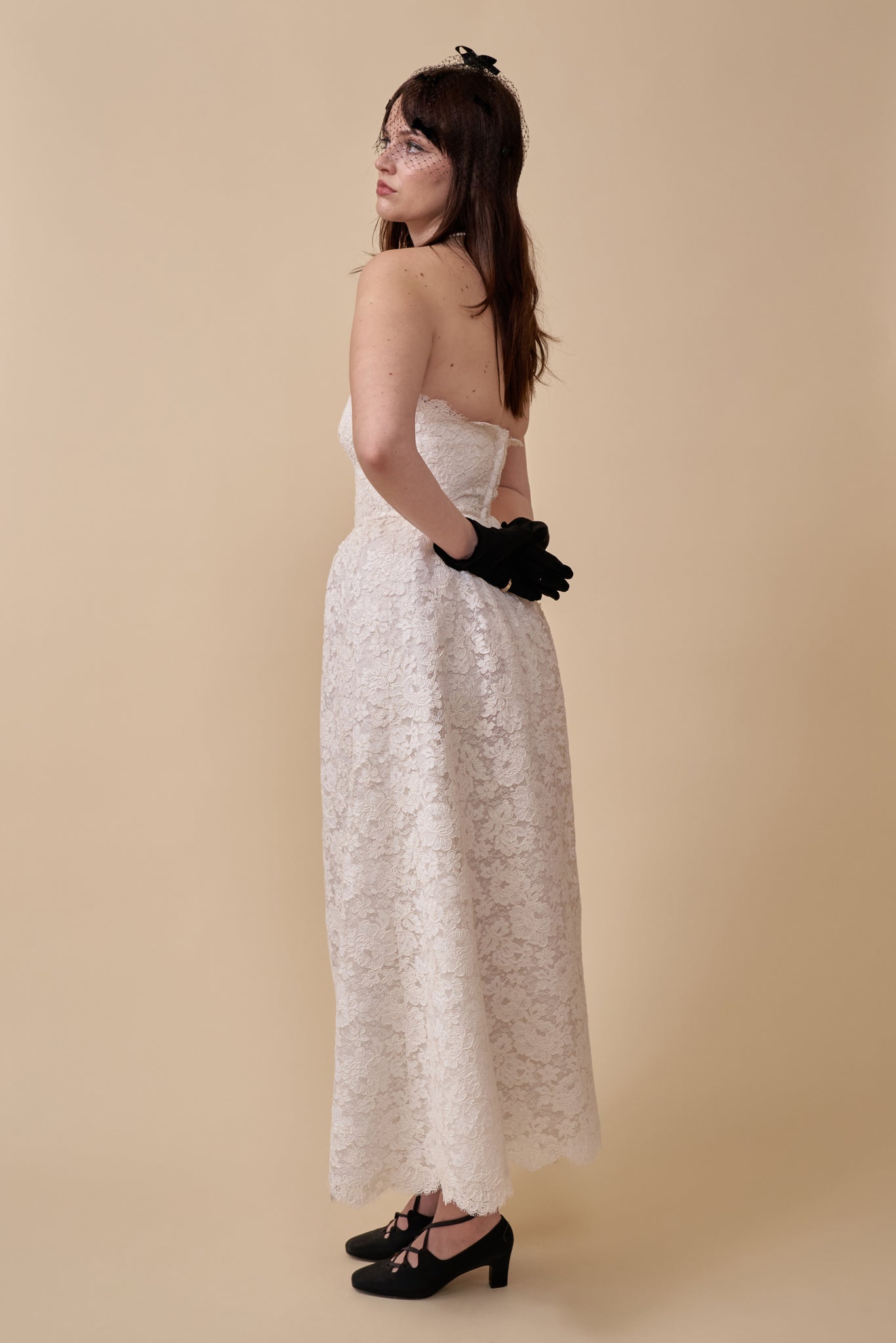 Rosemary Lace Gown - S