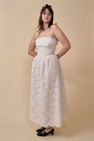 Rosemary Lace Gown - S