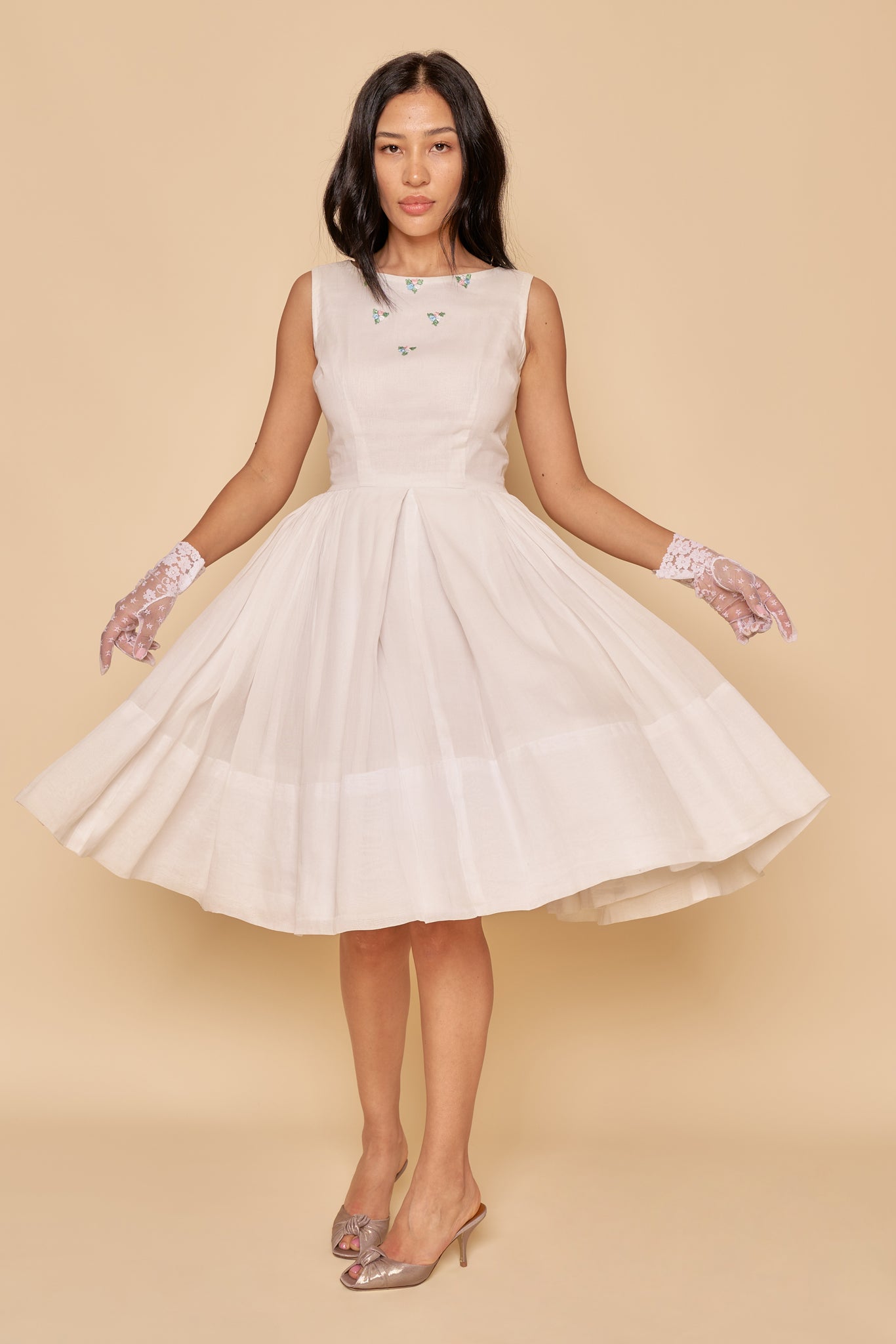 Audrey Cotton Gown - S