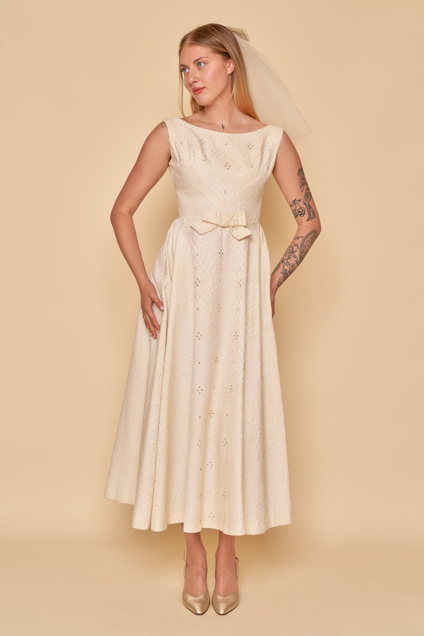 Gwen Brocade Gown - M