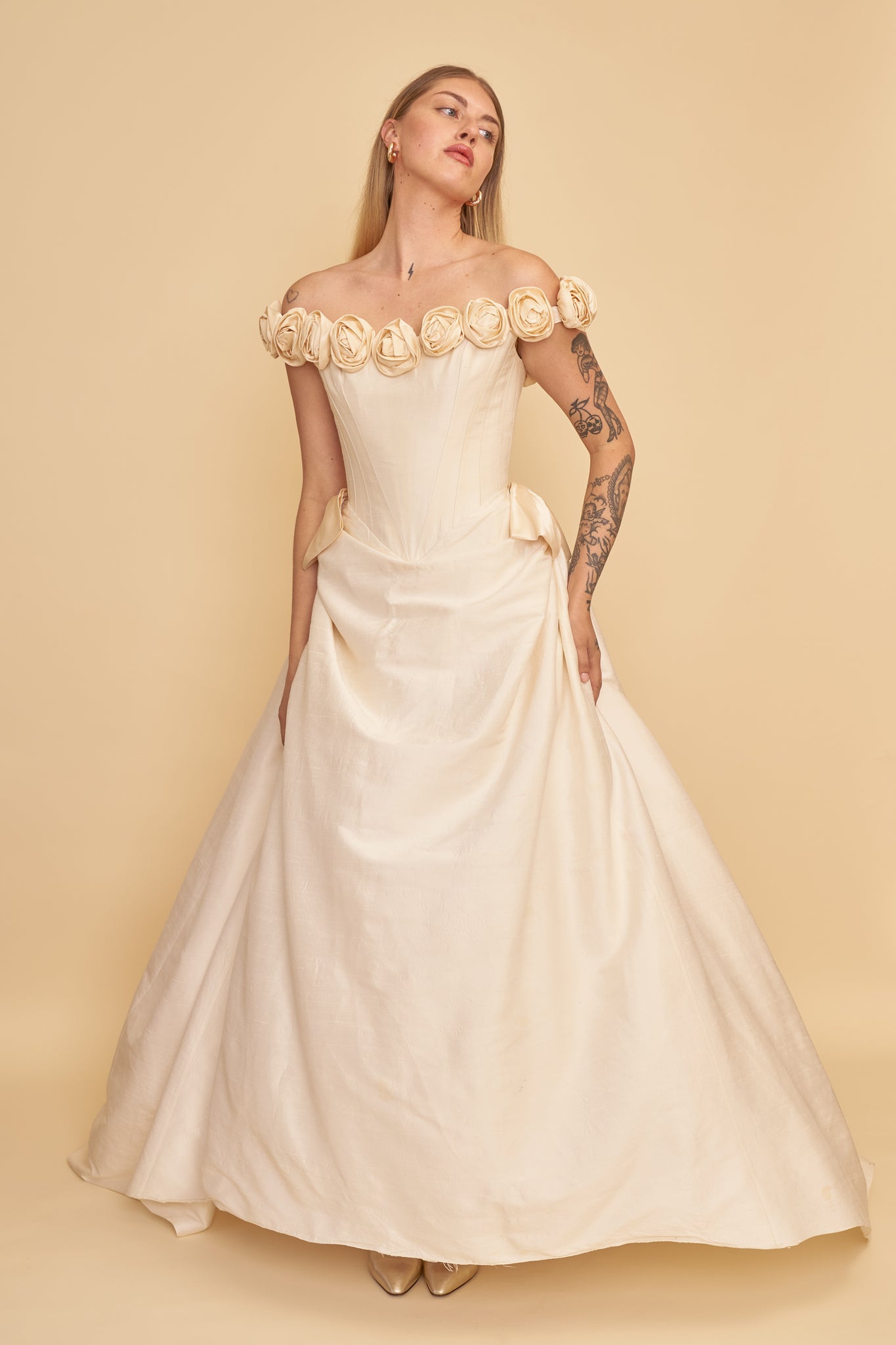 Catherine Silk Gown - S Transplant Vintage Catherine Silk Gown - S Transplant Vintage