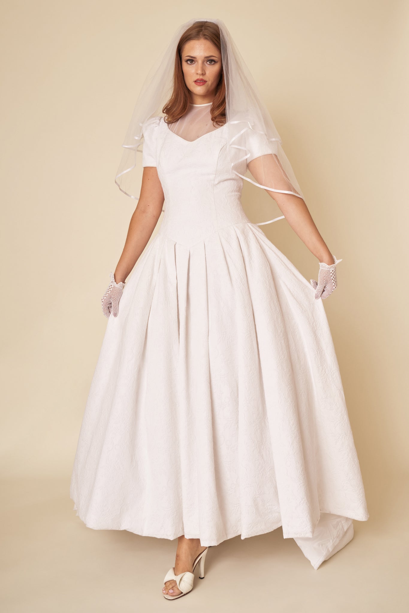 vintage dior wedding dress Christian Dior, Save 50% Explore the exquisite Dior 17030 wedding dress designed by Lussano. Christian Dior 1950 Mlle Rene