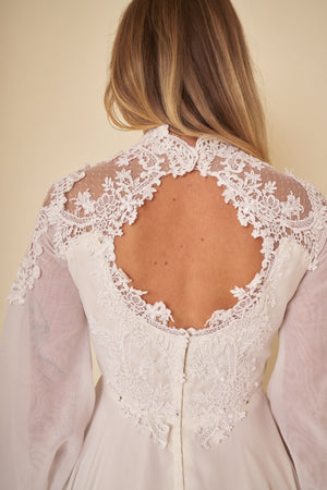 Wisteria Lace Gown - S