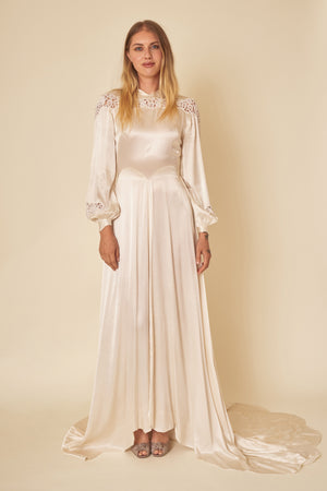 Vivian Silk Gown - S