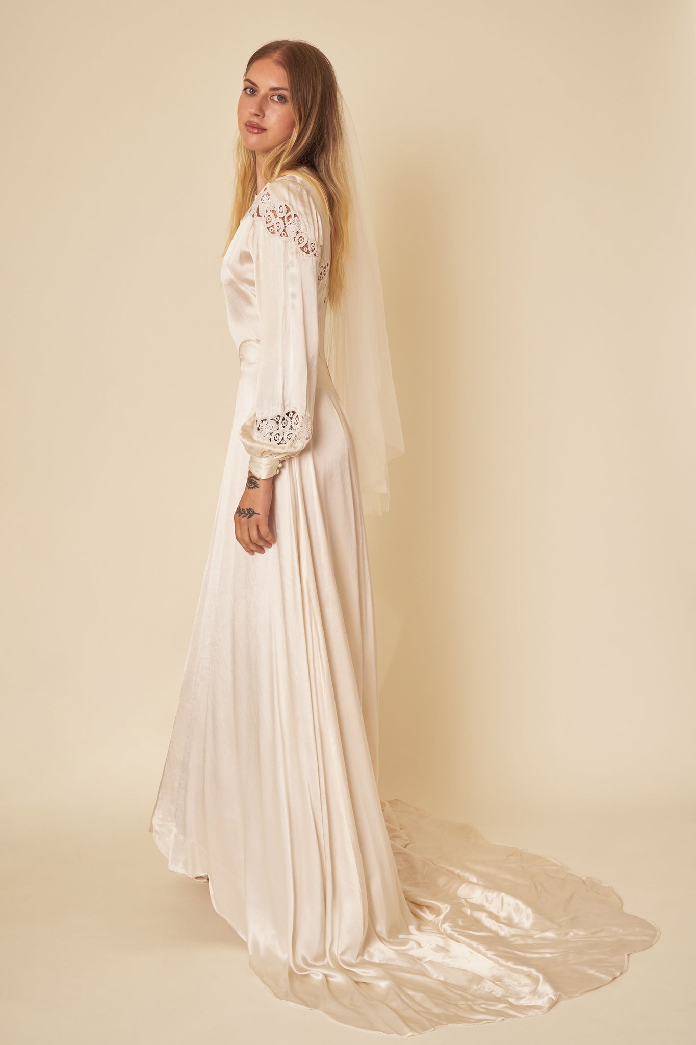 Vivian Silk Gown - S