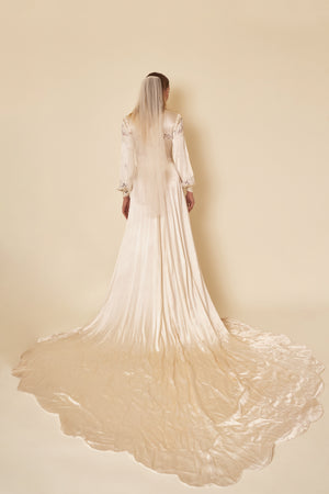 Vivian Silk Gown - S