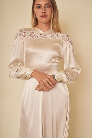Vivian Silk Gown - S