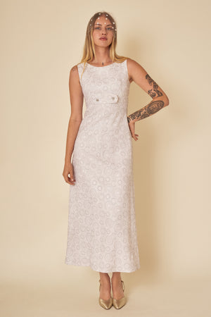 Nancy Metallic Gown - M