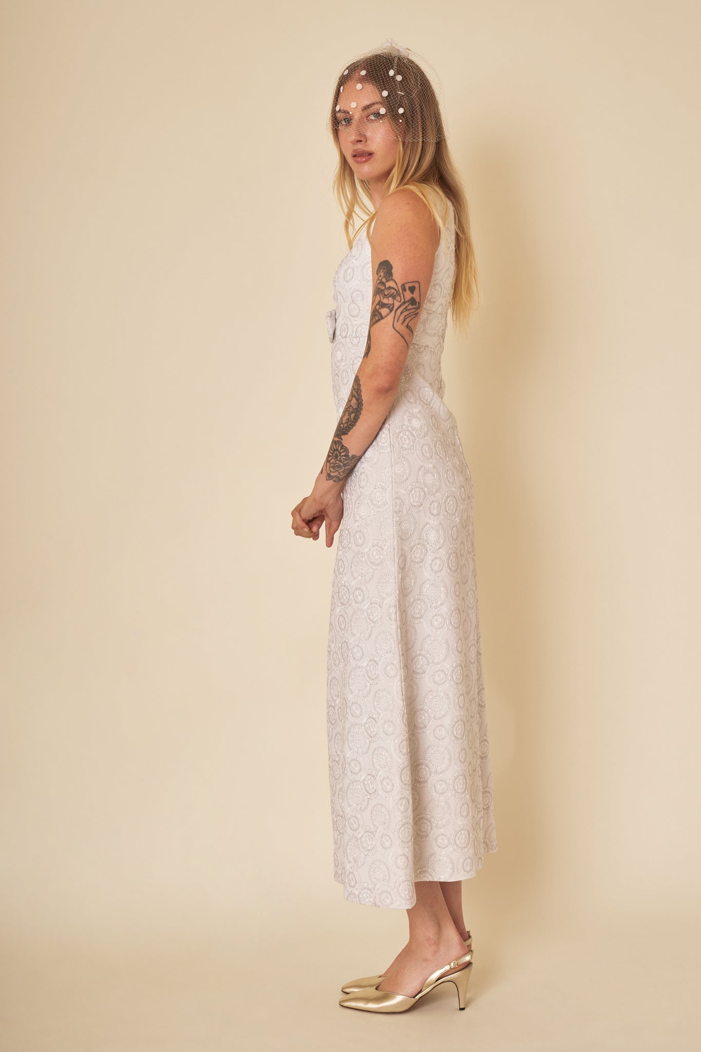 Nancy Metallic Gown - M