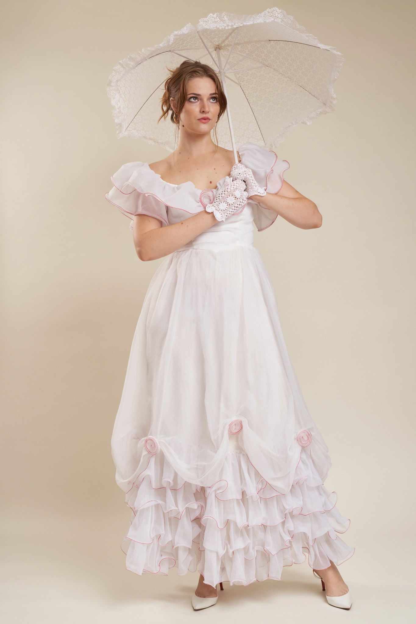 Marika Rosette Gown - M