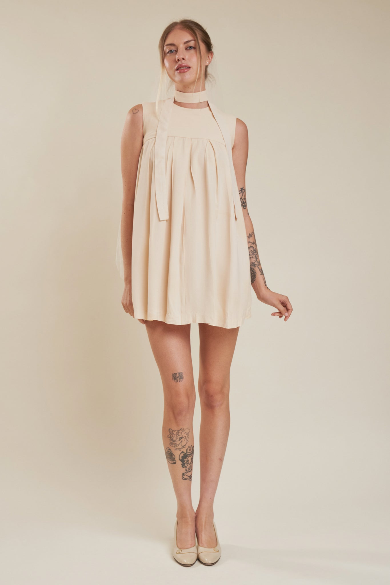 Lindsay Pleated Mini - S