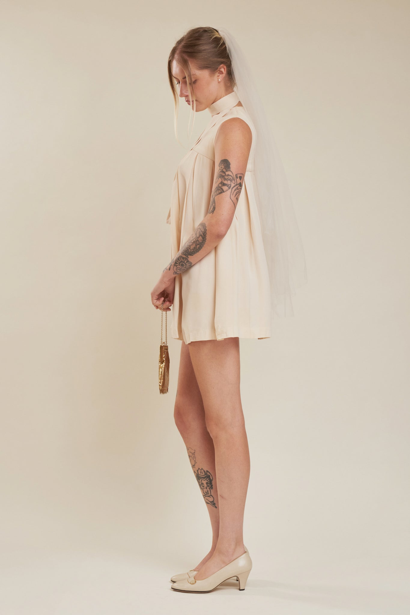 Lindsay Pleated Mini - S