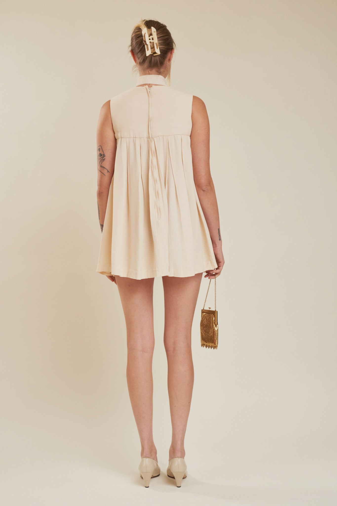 Lindsay Pleated Mini - S