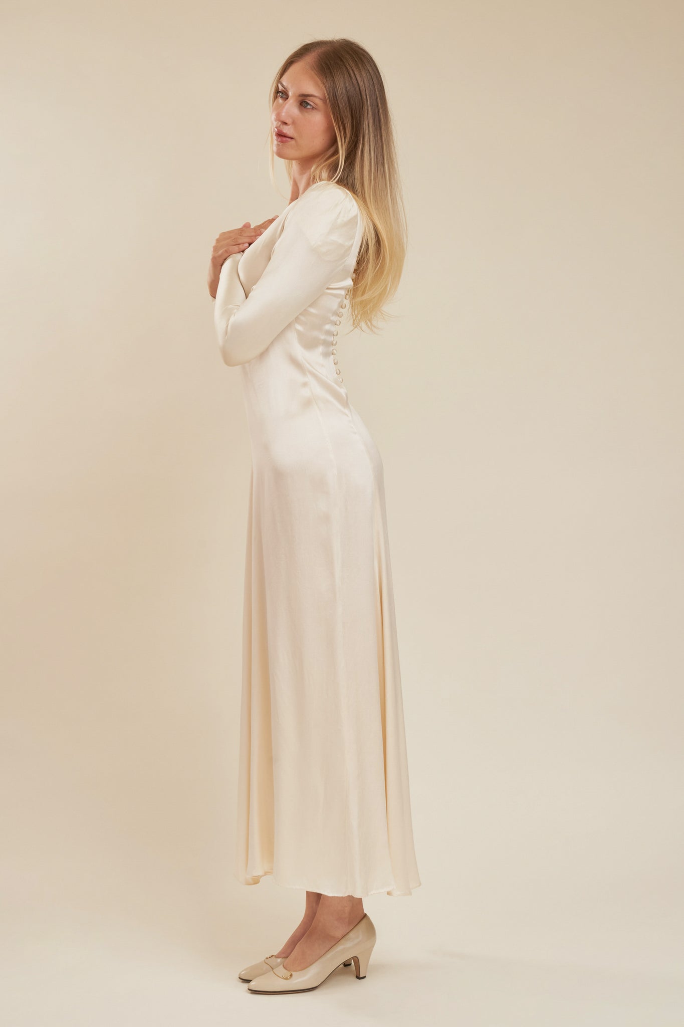 Sausalito Silk Gown - S