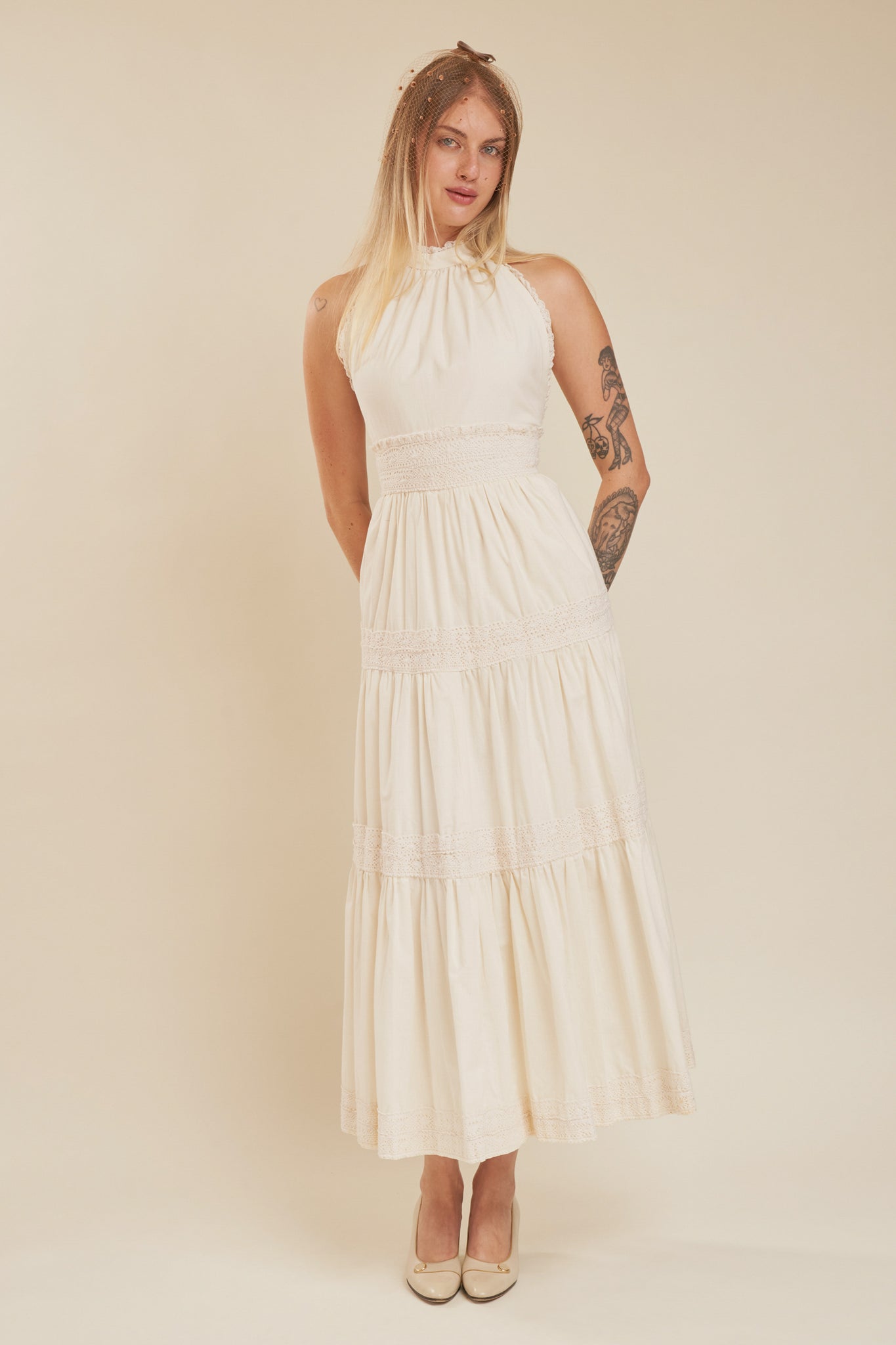 Gloria Crochet Gown - XS
