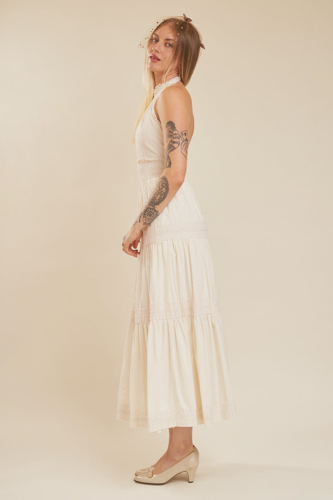 Gloria Crochet Gown - XS