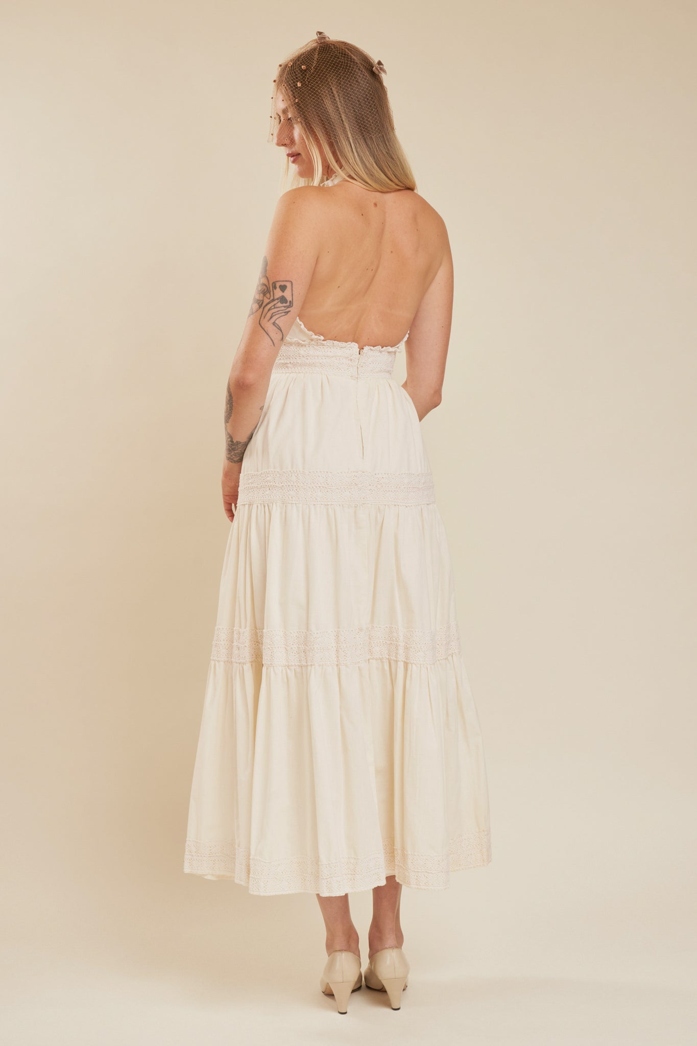 Gloria Crochet Gown - XS