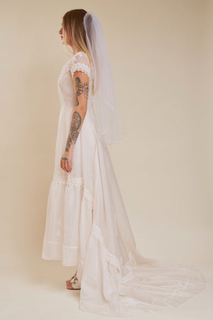 Florence Appliqué Gown - S