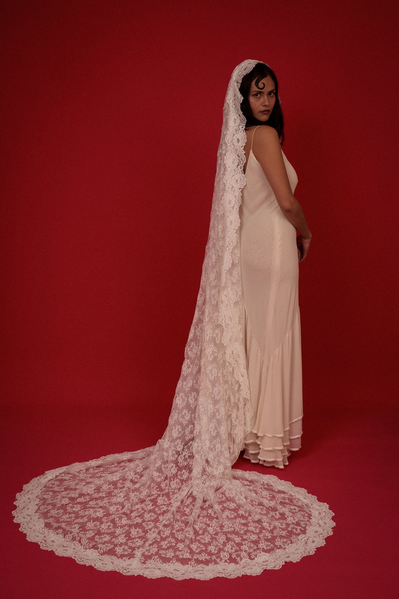 Solid Lace Mantilla – Transplant Vintage