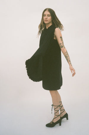 Claudia Scalloped Gown
