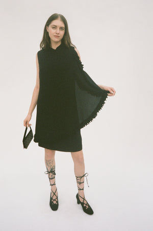 Claudia Scalloped Gown