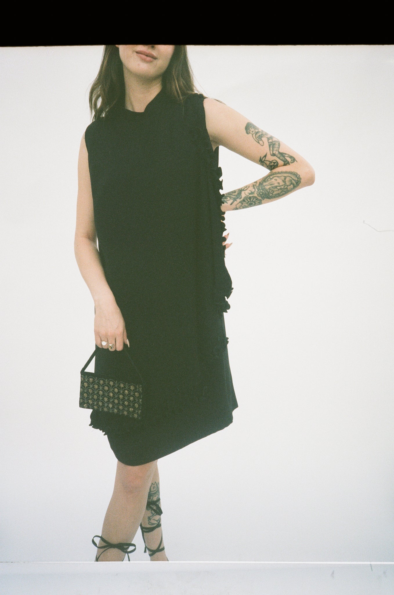 Claudia Scalloped Gown