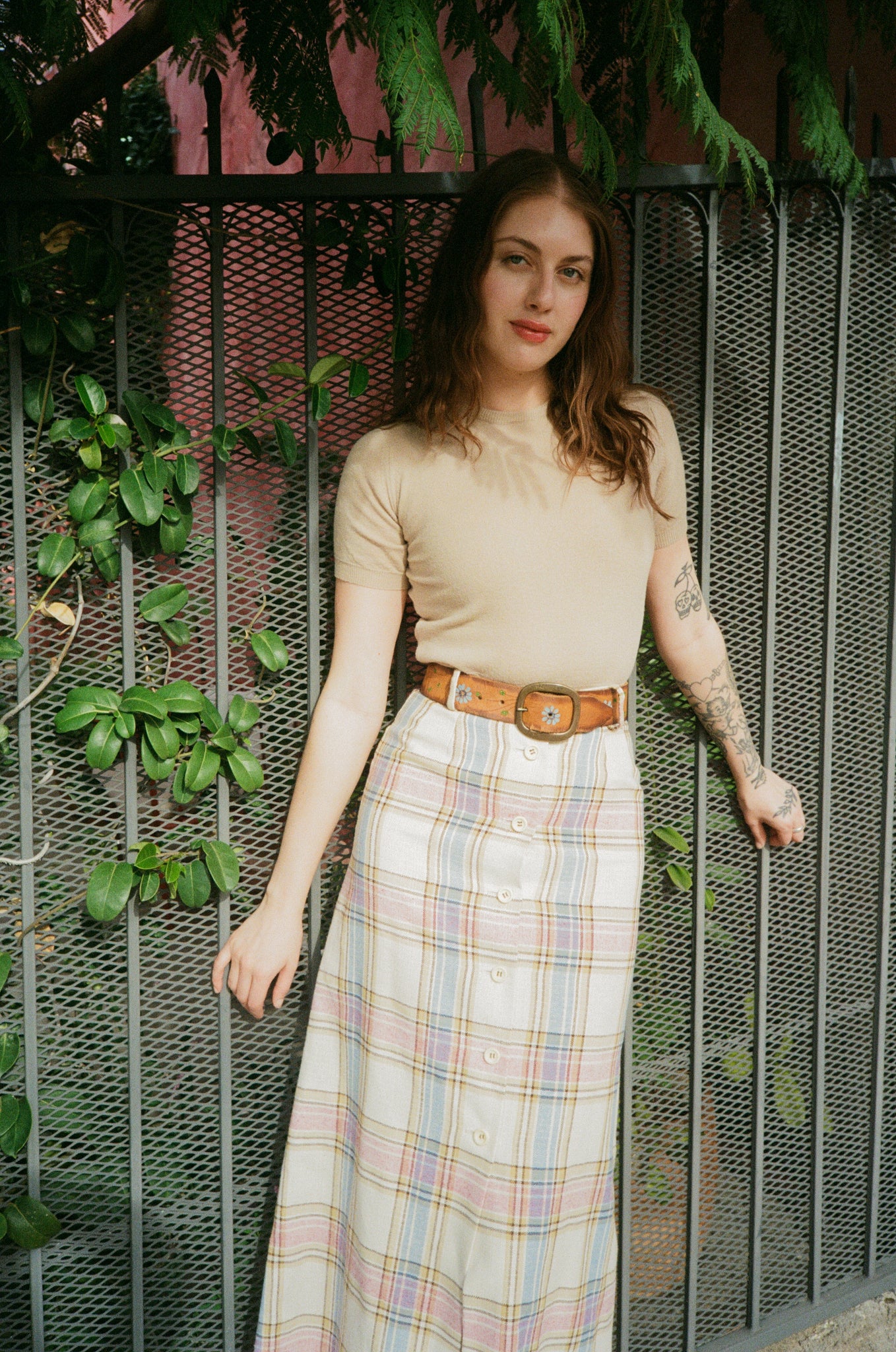 Amelia Plaid Skirt