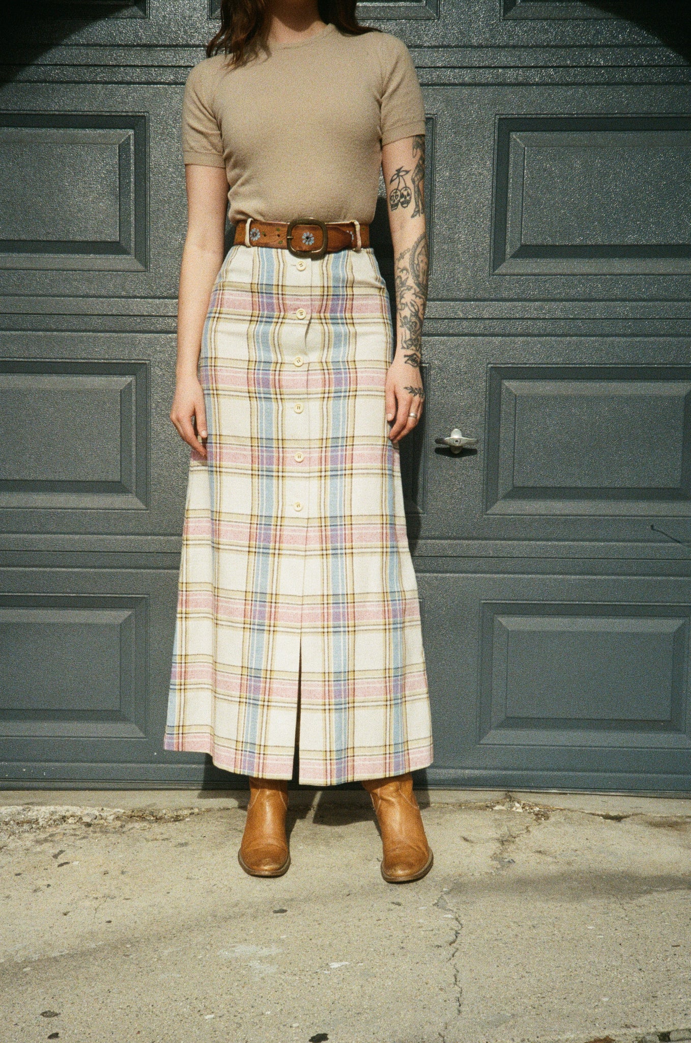 Amelia Plaid Skirt